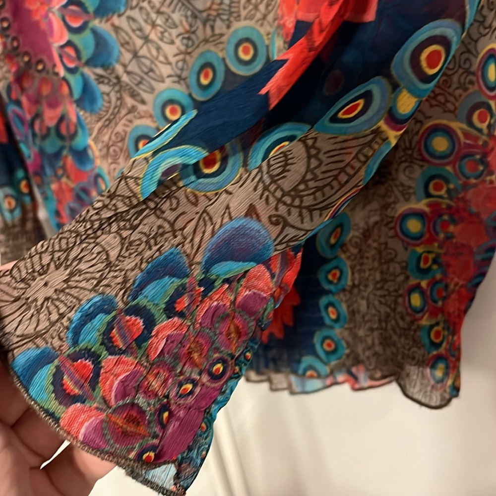 Desigual Multicolor Patterned Top - Picture 4 of 5